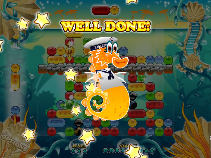 Cobi Treasure Deluxe (Windows) screenshot: Well done!