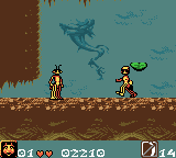 Antz (Game Boy Color) screenshot: He doesn't look friendly.