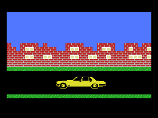 Minder (MSX) screenshot: Driving to another location