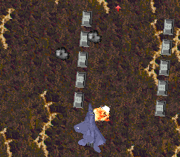 Super Strike Eagle (SNES) screenshot: Flak!