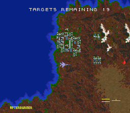 Super Strike Eagle (SNES) screenshot: Pick your target.