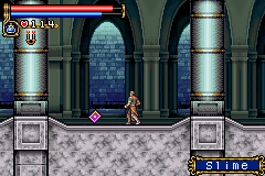 Castlevania: Circle of the Moon (Game Boy Advance) screenshot: The cards will give you special powers