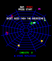 Atari Masterpieces Vol. I (N-Gage) screenshot: Black Widow.
