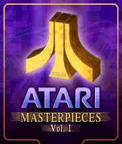 Atari Masterpieces Vol. I (N-Gage) screenshot: Title screen.