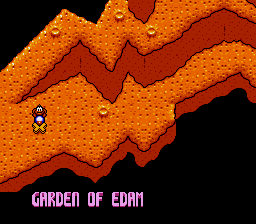 James Pond 3 (SNES) screenshot: Choosing the Garden of Edam