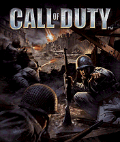 Call of Duty (N-Gage) screenshot: Title screen.