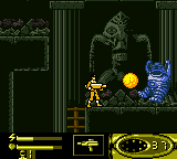 Saban's Power Rangers: Time Force (Game Boy Color) screenshot: Against Gluto... again.