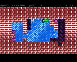 Bobo Kloc (Amiga) screenshot: Bobo level 2