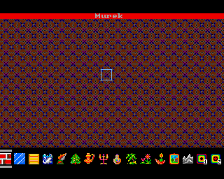 Bobo Kloc (Amiga) screenshot: Level editor
