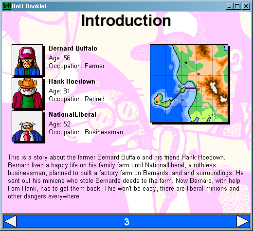 Bernard & Hank (Windows) screenshot: Manual program
