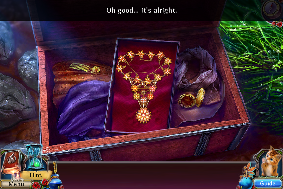 Grim Legends: The Forsaken Bride (Collector's Edition) (iPhone) screenshot: Now it is fixed