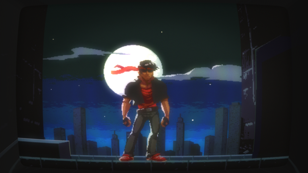 Kung Fury: Street Rage (Windows) screenshot: Intro screen.