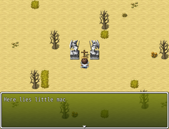 Fallout: The Old York - A New Hero (Windows) screenshot: I wonder where Big Mac lies burried?