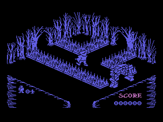 Pentagram (MSX) screenshot: First screen