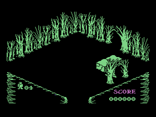 Pentagram (MSX) screenshot: Going around