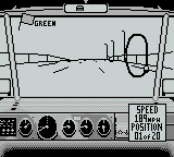 Days of Thunder (Game Boy) screenshot: There gaining on you