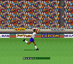 Screenshot Of Capcom S Soccer Shootout Snes Mobygames