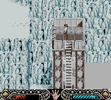Indiana Jones and the Infernal Machine (Game Boy Color) screenshot: Level 3 - Guard tower.