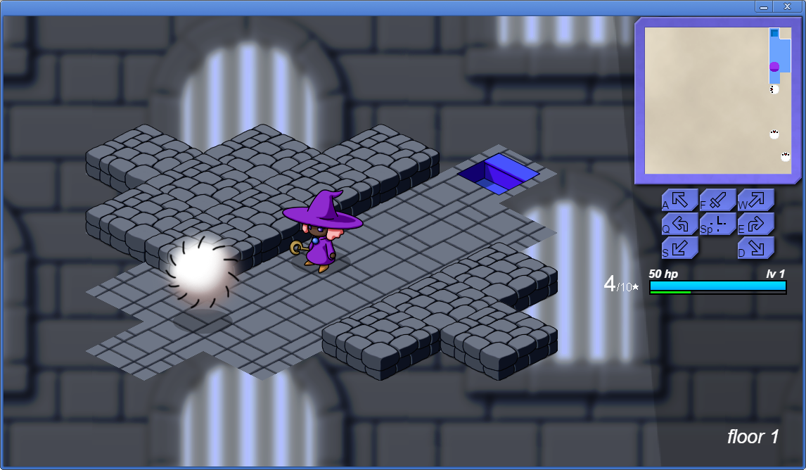 Tofu Tower (Windows) screenshot: An enemy