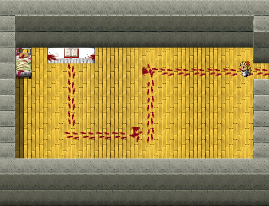 Binds of Erika (Windows) screenshot: Maybe there is something interesting written in that book