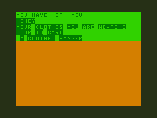 Screenshot of The Genesis Project (TRS-80 CoCo, 1988) - MobyGames