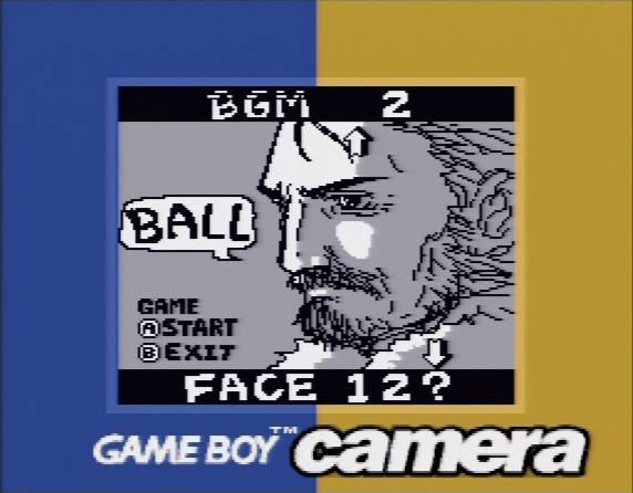 game boy camera faces