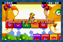 Digimon: Battle Spirit (Game Boy Advance) screenshot: Battle over