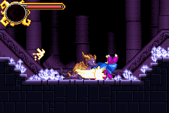 The Legend of Spyro: The Eternal Night (Game Boy Advance) screenshot: Waaaamm!!!