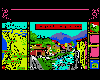Méwilo (Amiga) screenshot: Le Pont de Pierres