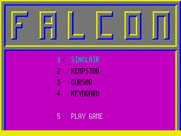 Falcon: The Renegade Lord (ZX Spectrum) screenshot: Title screen