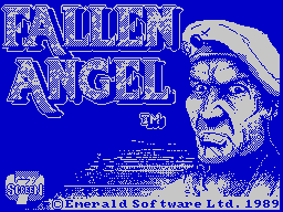 Fallen Angel (ZX Spectrum) screenshot: Loading screen