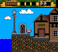 The Fantastic Adventures of Dizzy (SEGA Master System) screenshot: Gaslight