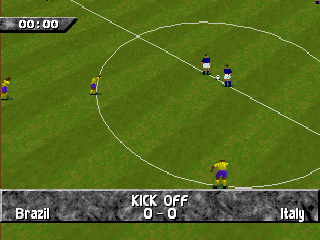 FIFA Soccer 96 (SEGA 32X) screenshot: Kick-off