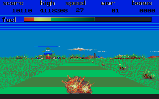 Fire and Forget (Atari ST) screenshot: They got me