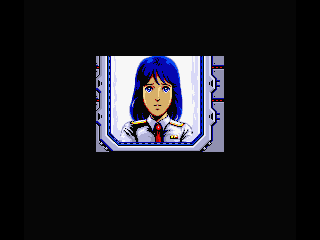 Fire Hawk: Thexder - The Second Contact (MSX) screenshot: Does she need help?