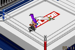 Fire Pro Wrestling 2 (Game Boy Advance) screenshot: Weren't these outlawed a few years ago? Or does everything really go?