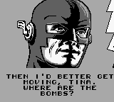 The Flash (Game Boy) screenshot: The man himself