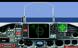 Flight of the Intruder (Atari ST) screenshot: I'm air borne