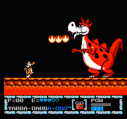 Screenshot of The Flintstones: The Surprise at Dinosaur Peak! (NES ...