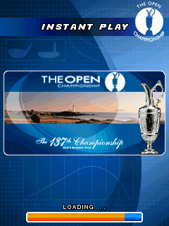 The Open Championship (J2ME) screenshot: Loading screen
