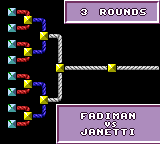 Foreman for Real (Game Gear) screenshot: Starting out in the tournament