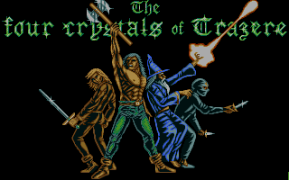 The Four Crystals of Trazere (Amiga) screenshot: Loading screen