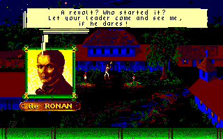 Freedom: Rebels in the Darkness (Amiga) screenshot: Plantation owner