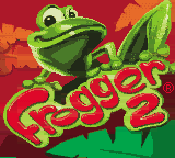 Frogger 2 (Game Boy Color) screenshot: Title screen