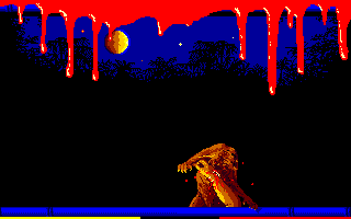 Freedom: Rebels in the Darkness (Amiga) screenshot: ...Cujo-style.