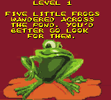 Frogger 2 (Game Boy Color) screenshot: Level 1