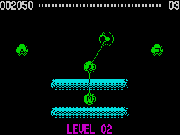 The Game of Harmony (ZX Spectrum) screenshot: Level 2