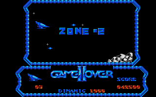 Game Over II (Atari ST) screenshot: Entering zone 2