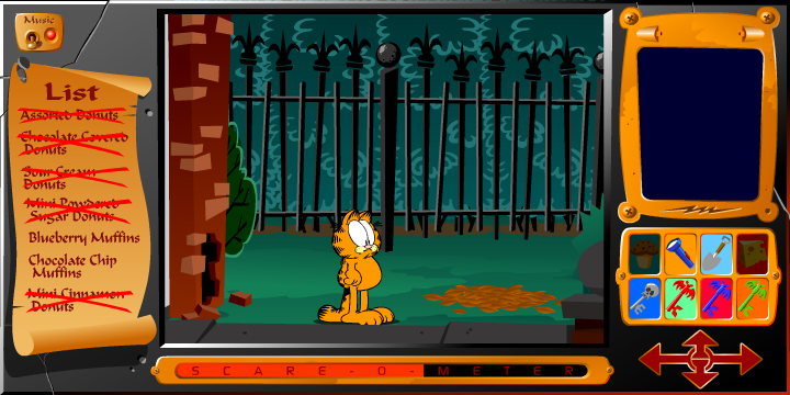 Garfield: Scary Scavenger Hunt