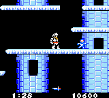Ghosts 'N Goblins (Game Boy Color) screenshot: Level 2 involves much more jumping